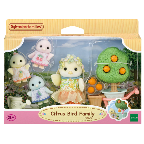 Sylvanian Families - Citrus Bird Family