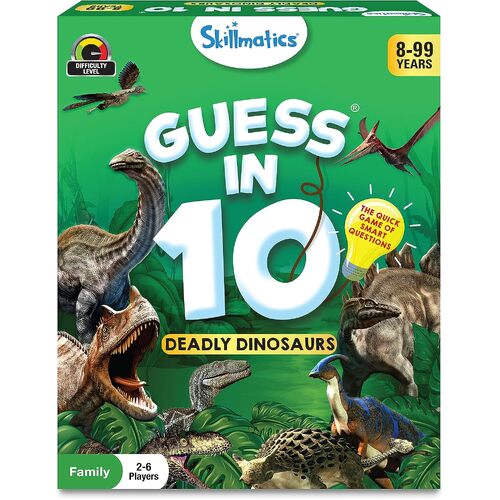 Skillmatics - Guess in 10 Deadly Dinosaurs