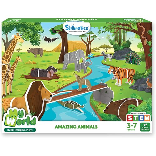 Skillmatics - My World Amazing Animals
