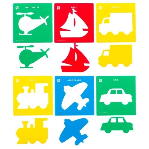 EC - Stencils - Transport (set of 6)