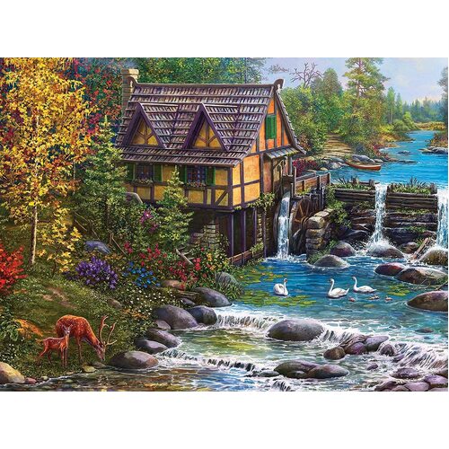 Sunsout - Mill By The Stream Puzzle 1000pc