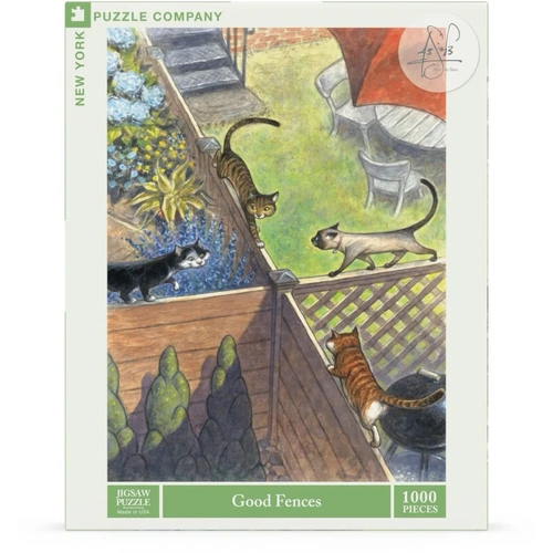 New York Puzzle Company - Good Fences Puzzle 1000pc