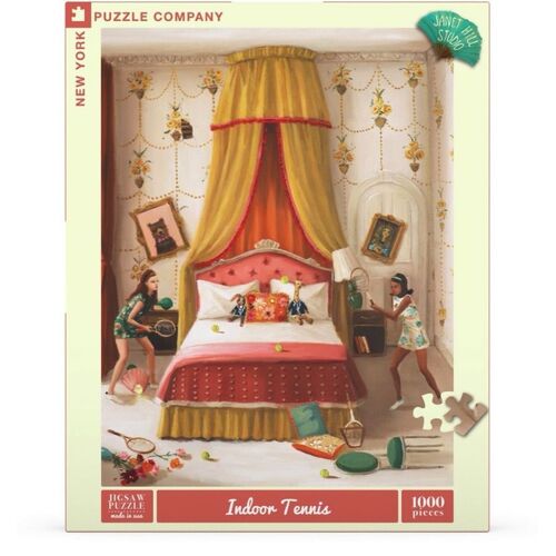 New York Puzzle Company - Indoor Tennis Puzzle 1000pc