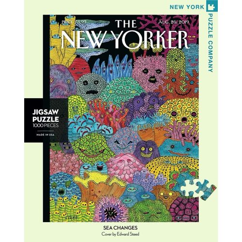 New York Puzzle Company - Sea of Change Puzzle 1000pc