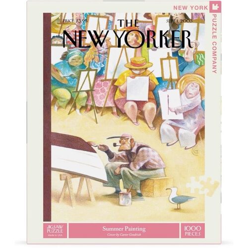 New York Puzzle Company - Summer Painting Puzzle 1000pc