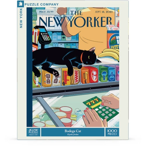 New York Puzzle Company - Bodega Cat Puzzle 1000pc
