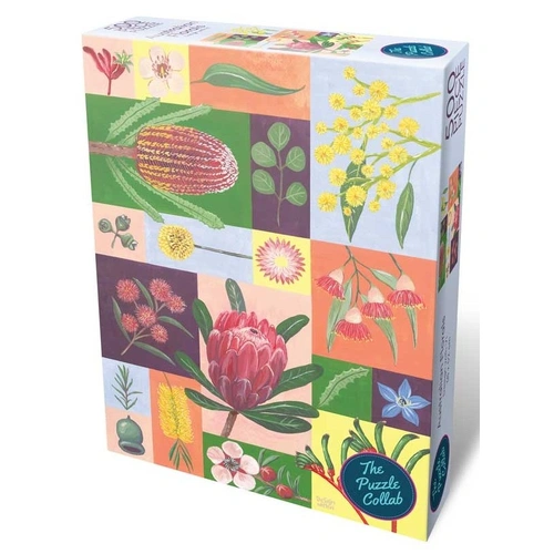 The Puzzle Collab - Australian Florals Puzzle 500pc