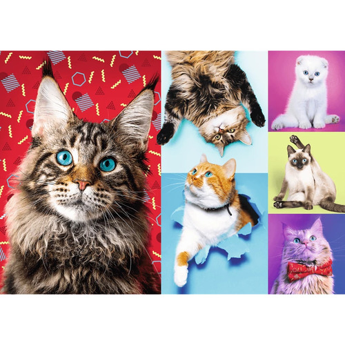 Trefl - Happy Cats Puzzle 1000pc
