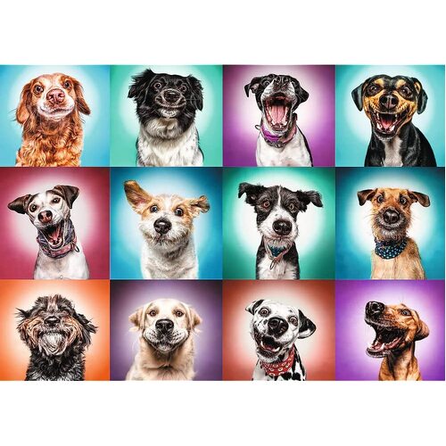 Trefl - Funny Dog Portraits Puzzle 2000pc