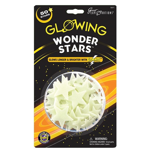 Great Explorations - Glow In The Dark Wonder Stars