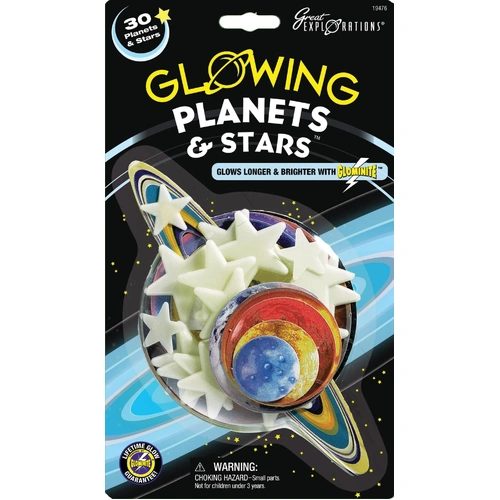 Great Explorations - Glow In The Dark - Planets & Stars