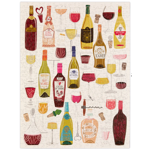 WerkShoppe - Wine Tasting Puzzle 500pc