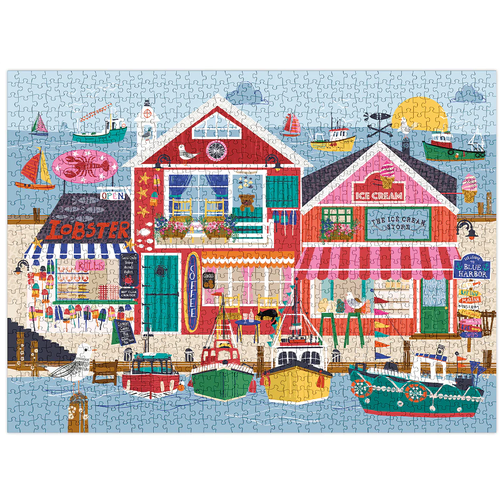 WerkShoppe - Blue Harbour Puzzle 1000pc