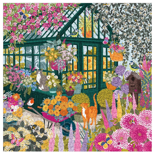 WerkShoppe - Spring Greenhouse Puzzle 1000pc