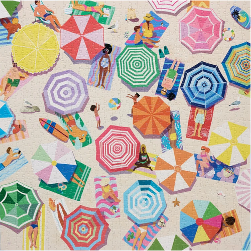 WerkShoppe - Beach Day Puzzle 1000pc
