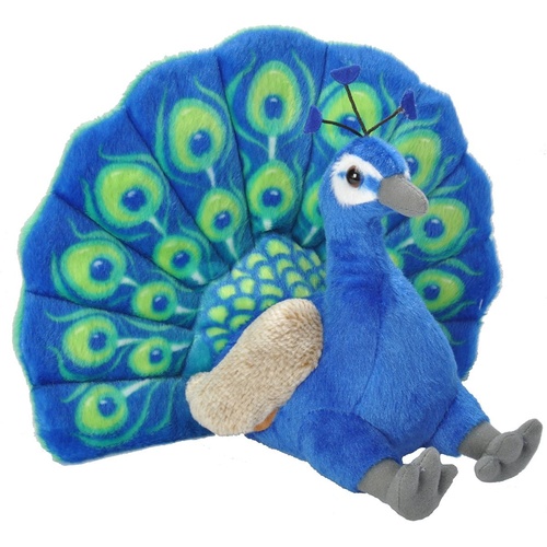 Wild Republic - Cuddlekins Peacock 30cm