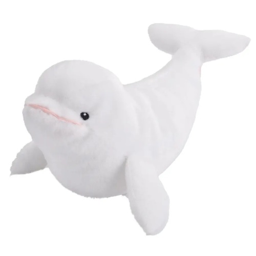 Wild Republic - Ecokins Mini Beluga Whale Plush Toy 20cm